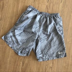 Grey Dri-Fit Nike Running Shorts